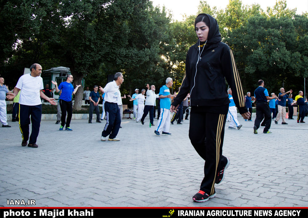 نرمش صبحگاهی