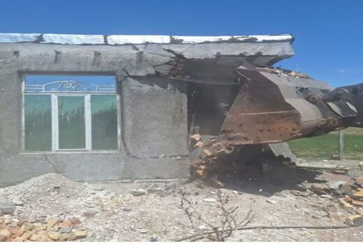 قلع و قمع ۳۶بنای غیرمجاز در اراضی کشاورزی شهرستان قزوین
