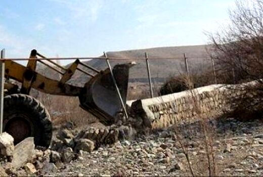 بیش از 12000 مترمربع از اراضی ملی فولاد محله شهرستان مهدی‌شهر رفع تصرف شد