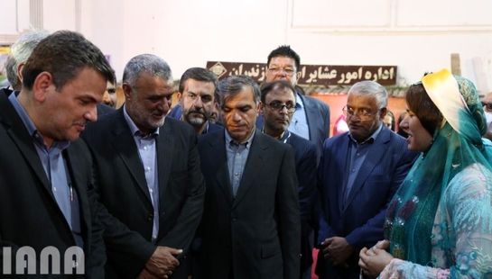 بازدید وزیر جهاد کشاورزی از چهارمین نمایشگاه توانمندی های عشایر و روستائیان