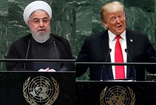 اقتدار_زورگوئی تقابل روحانی_ترامپ