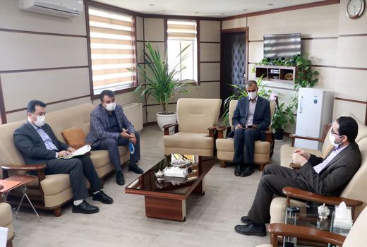 دیدار رییس سازمان جهاد کشاورزی استان قزوین با مدیر کل جدید اقتصاد و دارایی