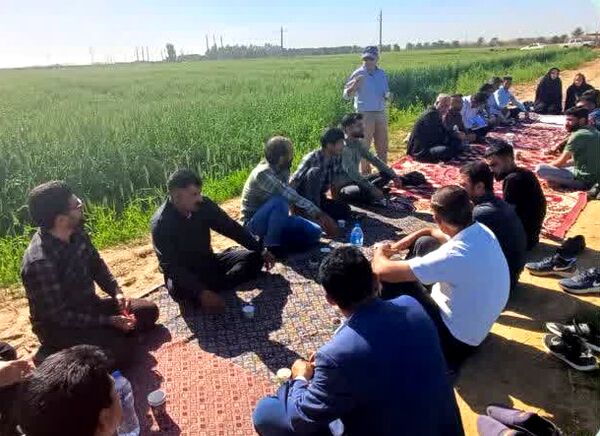  برگزاری طرح انتقال یافته‌های تحقیقاتی با محوریت آبیاری در مزارع رامشیر