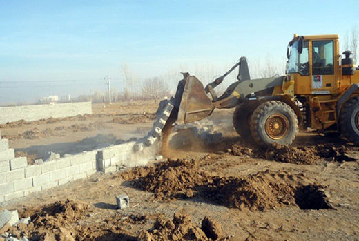 اجرای حکم 15 مورد قلع و قمع بنا و دیوارکشی مستحدثات غیرمجاز در اراضی کشاورزی مرند