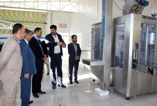 ‍ بازدید مدیر تعاون روستایی چهارمحال و بختیاری از کارخانه تولید لبنیات یکتا شیر 