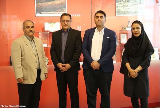 بازدید مدیر موزه بانک ملی از موزه سینما