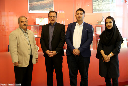 بازدید مدیر موزه بانک ملی از موزه سینما