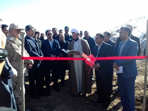 سدهای آبخیزداری روستاهای سعد و زاویه علیای چالدران به بهره برداری رسید