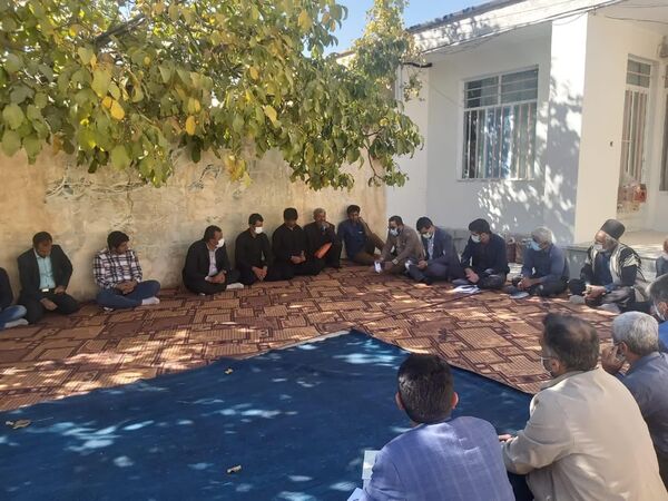برگزاری جلسه صدور حواله الکترونیکی کود شیمیایی در بخش صمصامی