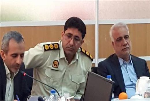 فرمانده یگان حفاظت سازمان امور اراضی جهادکشاورزی هرمزگان معارفه شد