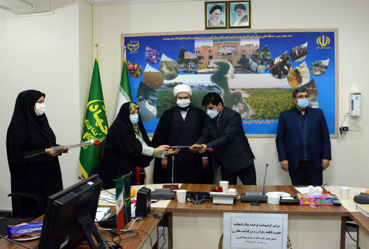 تجلیل از بانوان شاغل در سازمان جهادکشاورزی استان آذربایجان شرقی به مناسبت روز زن 