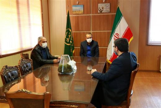بازدید سرزده استاندار زنجان از سازمان جهاد کشاورزی استان 