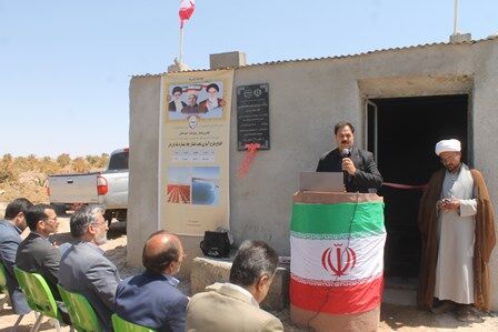 افتتاح طرح آبیاری تحت فشار چاه شماره یک فورجان در بیرجند