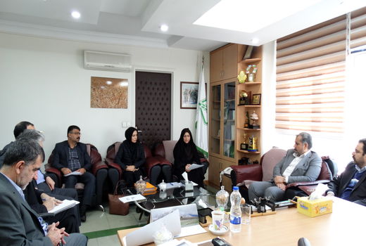 دیدار استاندار قزوین با مدیر عامل صندق توسعه بخش کشاورزی کشور  