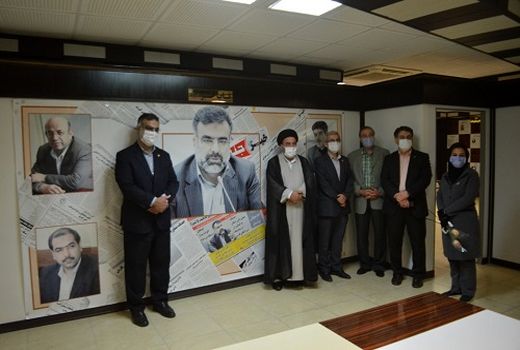بازدید رییس جهاد کشاورزی فارس از موسسه نشریات بین‌المللی خبر/ چاپ بی‌وقفه خبرجنوب با بیش از 40 سال سابقه