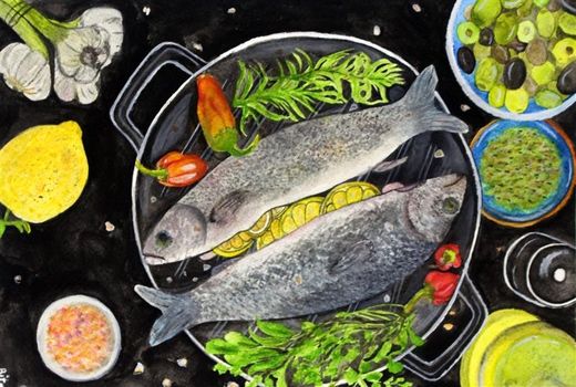 نفرات برگزیده مسابقه نقاشی ماهی غذای سلامت مشخص شد