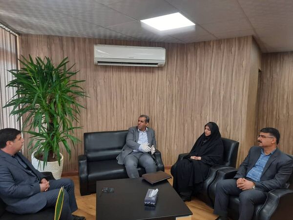دیداراستاندار قزوین با مدیر عامل شرکت شهرک های کشاورزی کشور
