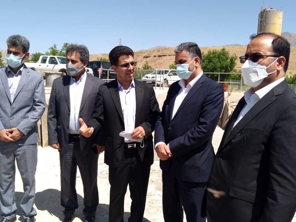 بازدید مدیرکل امور استان‌های وزارت جهاد کشاورزی از مزارع گیاهان دارویی در سفر به استان لرستان