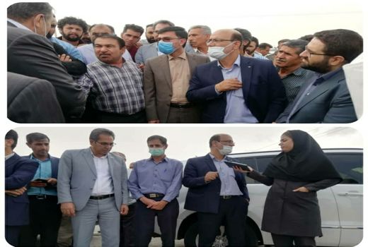 میزان خسارت سیل به مزارع کشاورزی مهران در دست بررسی است