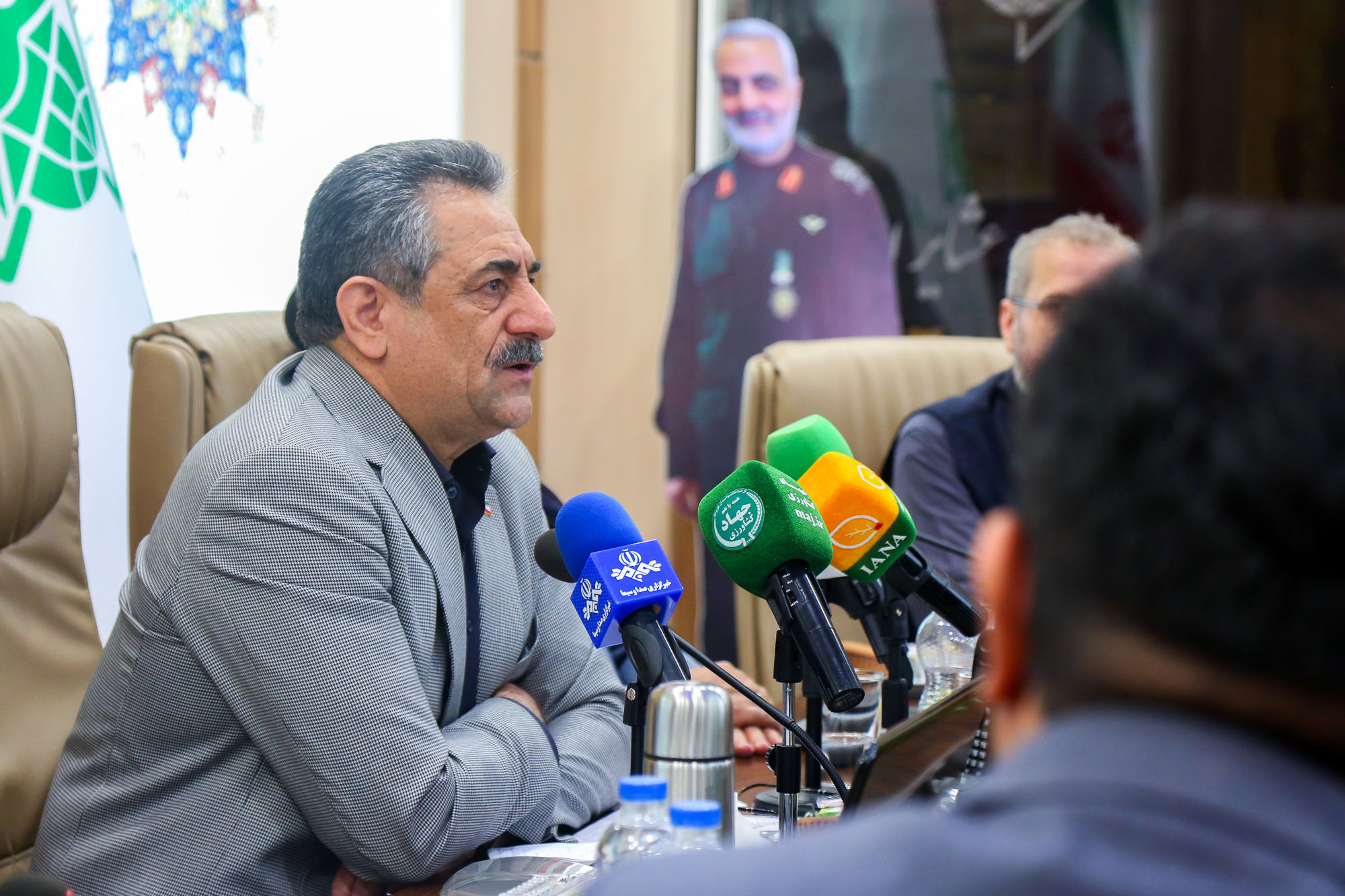  نشست خبری رئیس سازمان امور عشایر 