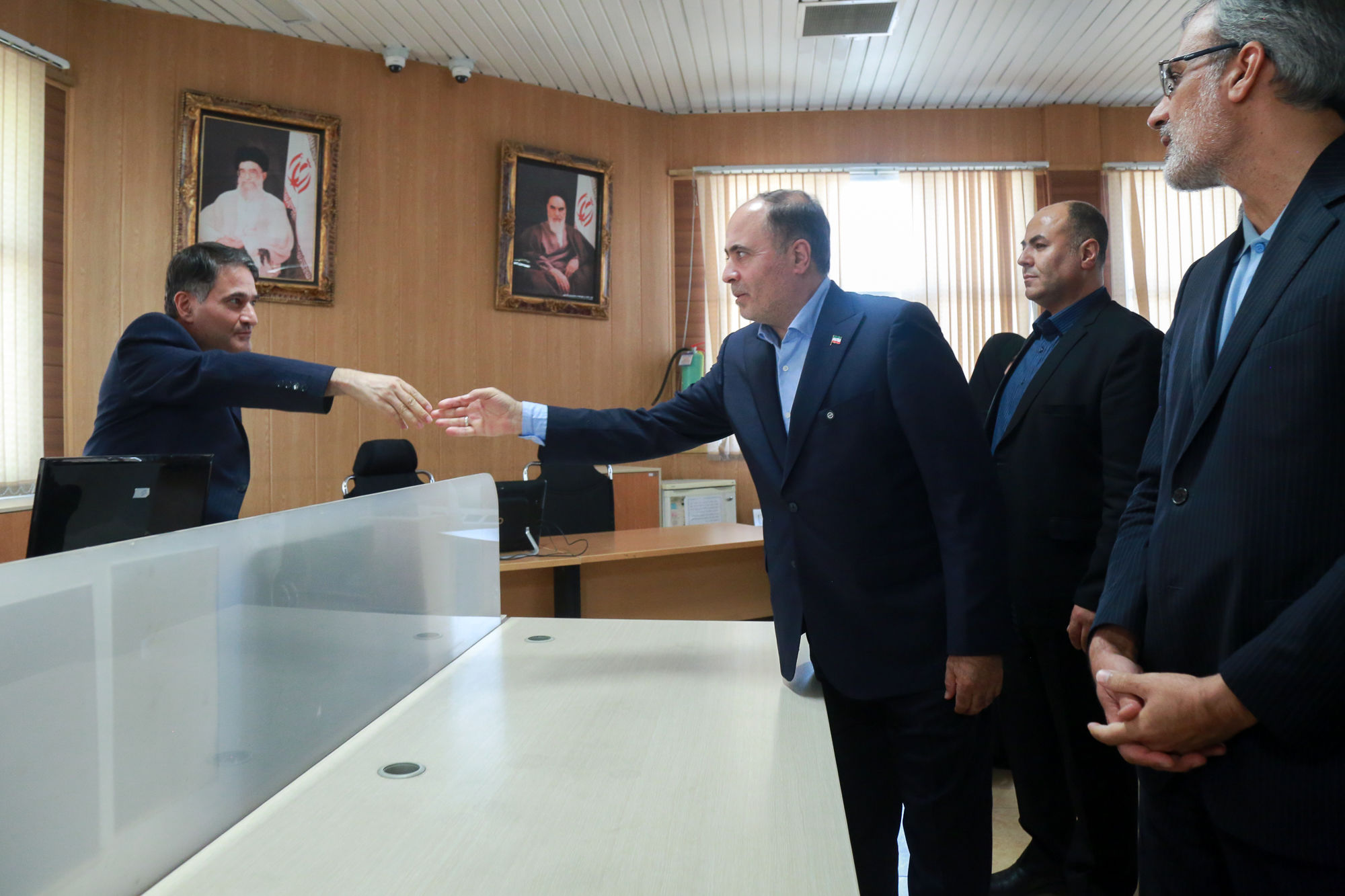  بازدید وزیر جهاد کشاورزی از خبرگزاری ایرنا 