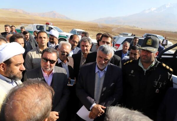 بازدید وزیر جهاد کشاورزی از طرح شبکه آبیاری تحت فشار "کلکله" در شهرستان ازنا