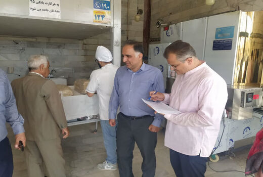 نانوایی‌های آوج در مسیر دوگانه‌سوز شدن/ ارزیابی میدانی مسئولان استانداری از آمادگی کامل ۱۰ واحد