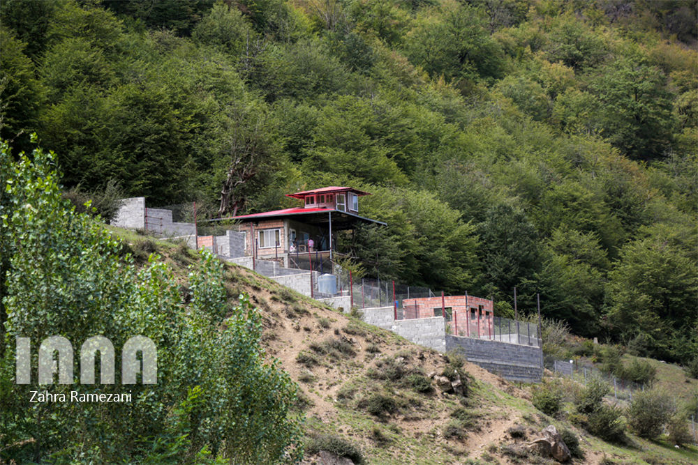 ساخت و سازهای بی‌رویه در روستای زیارت گرگان