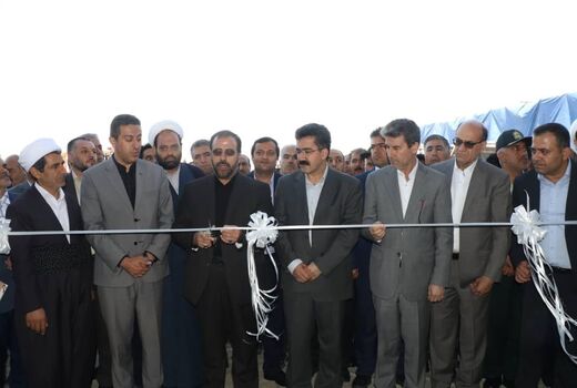 انبار مکانیزه ۷۰ هزار تنی گندم در شهرستان بوکان به بهره برداری رسید