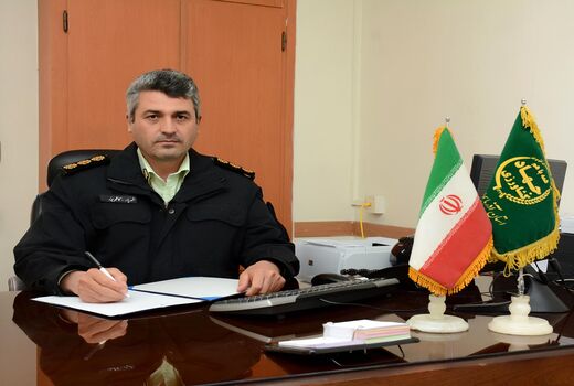  تجلیل رئیس سازمان امور اراضی کشور  از فرمانده یگان حفاظت امور اراضی استان آذربایجان شرقی