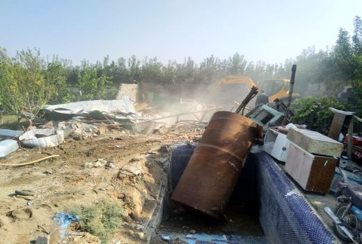 آزاد سازی 20  هزار مترمربع از اراضی کشاورزی شهرستان تهران از دست متصرفان