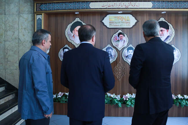  بازدید وزیر جهاد کشاورزی از خبرگزاری ایرنا 