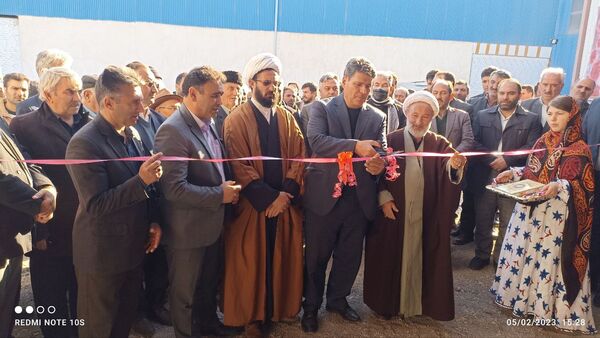 افتتاح کارخانه تولید خوراک دام در شهرستان کلیبر