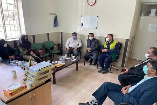 بازدید رییس سازمان جهاد کشاورزی استان قزوین از مرکز جهاد کشاورزی طارم سفلی