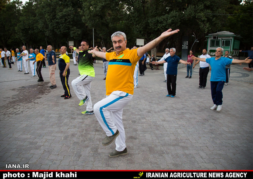 نرمش صبحگاهی