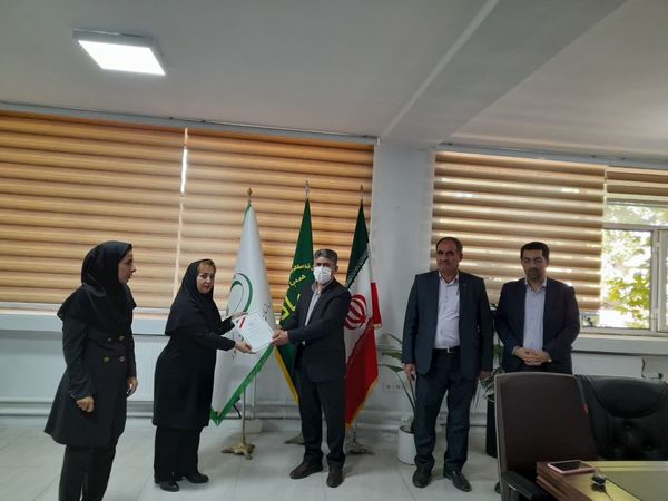 تانیا ترکمانیان سرپرست اداره حقوقی مدیریت امور اراضی استان آذربایجان غربی شد