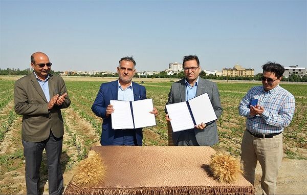 امضای تفاهم‌نامه پژوهشی بین پژوهشگاه بیوتکنولوژی کشاورزی و موسسه تحقیقات اصلاح و تهیه نهال و بذر