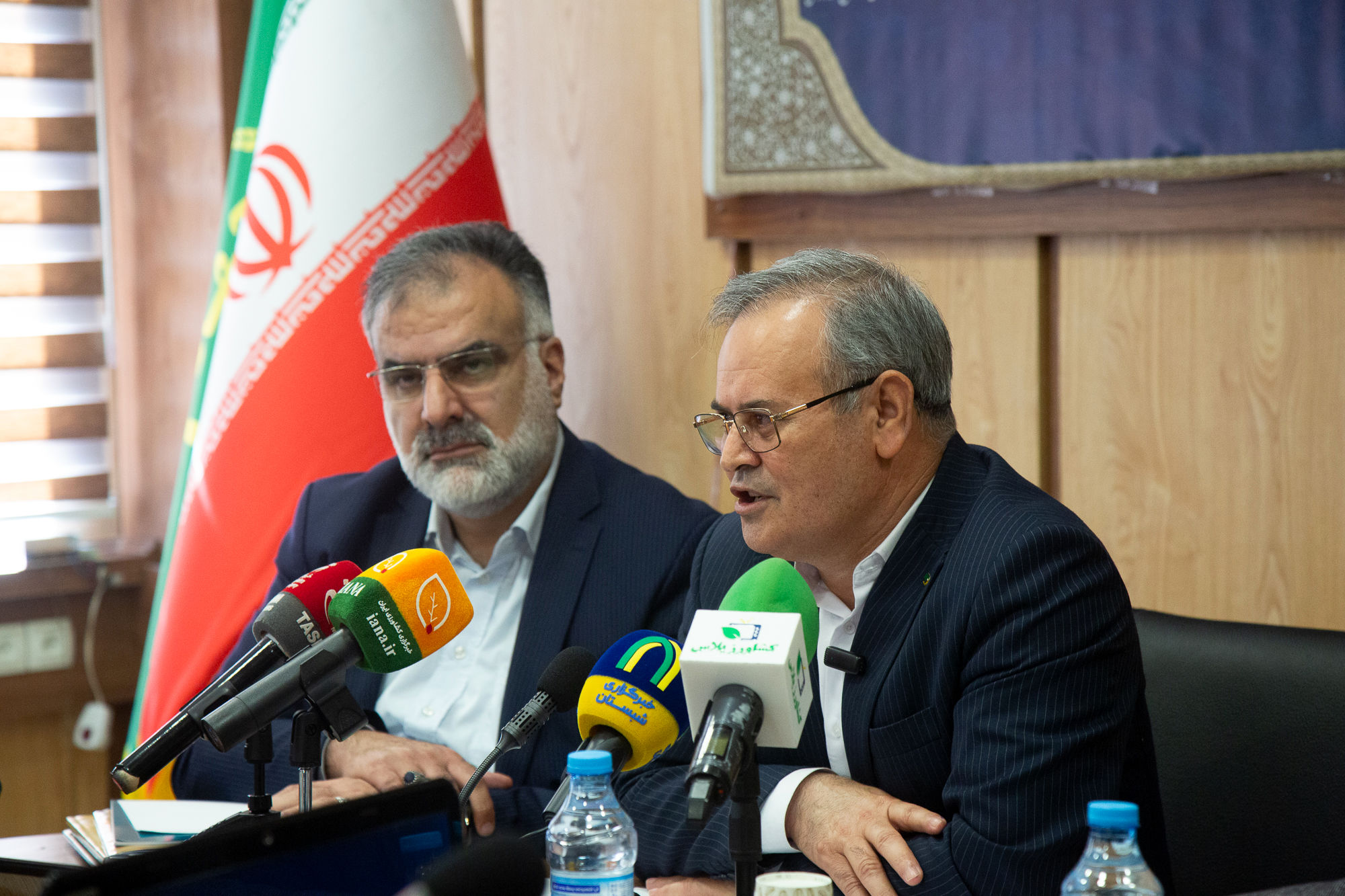  نشست خبری رئیس سازمان تات 