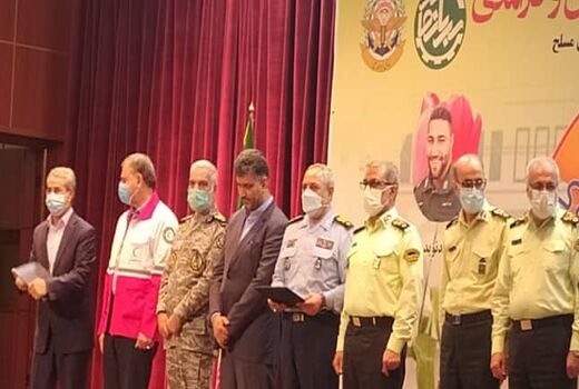 تجلیل از وزارت جهاد کشاورزی در اولین جشنواره سرباز ماهر ، اشتغال و کارآمدی