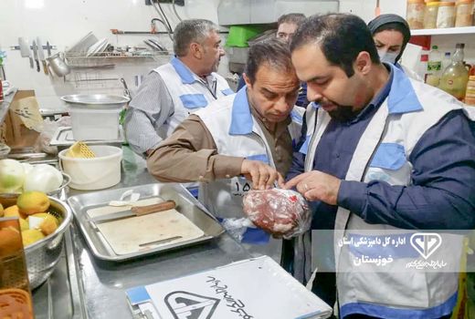 نظارت دقیق بر روند توزیع فرآورده های خام دامی در اهواز