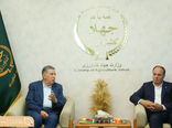 دیدار وزیر جهاد کشاورزی با رئیس اتاق بازرگانی، صنایع، معادن وکشاورزی ایران
