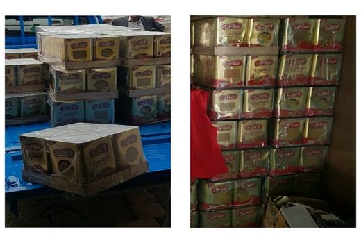 کشف روغن نباتی احتکار شده در داراب