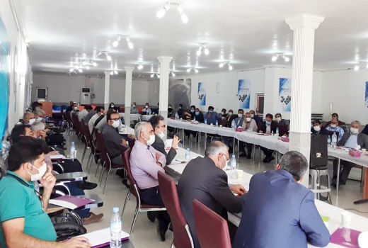 کارگاه شبکه آبیاری طرح 46هزارهکتاری دشت سیستان آغاز به‌کارکرد