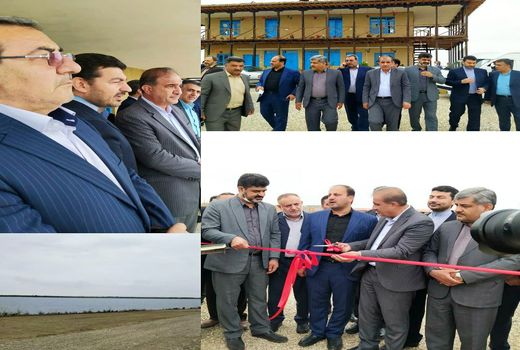 آیین افتتاح پروژه های مرمت و بهسازی آببندان های استان گلستان