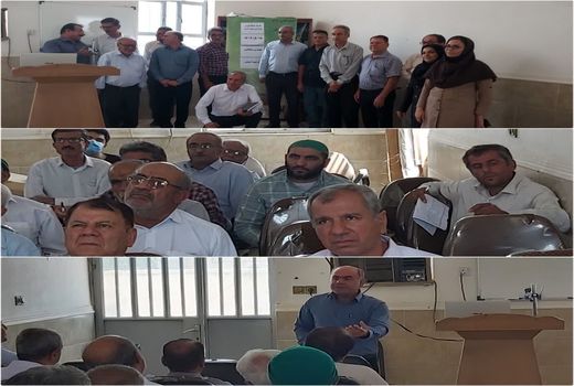 کارگاه آموزشی خشکیدگی خوشه خرما در شهرستان دشتستان برگزار شد