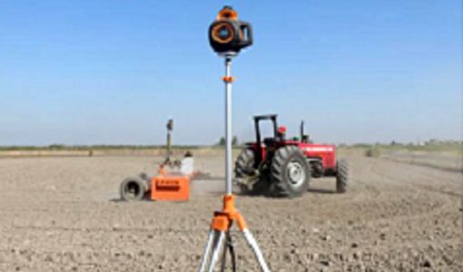 افزایش تولید محصولات کشاورزی با تسطیح لیزری در اراضی بیضا