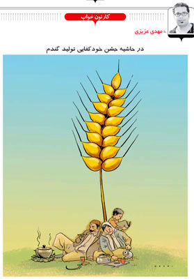 در حاشیه جشن خودکفایی تولید گندم