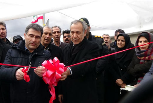 افتتاح سازه های گلخانه ای یک باب گلخانه شاخه بریده در عجب شیر