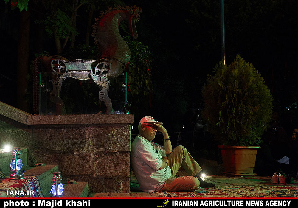 شب بیست و سوم ماه مبارک رمضان درپارک هنرمندان
