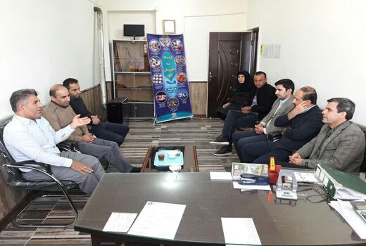 بازدید سرزده مدیرکل دامپزشکی استان از شبکه دامپزشکی شهرستان کیار 